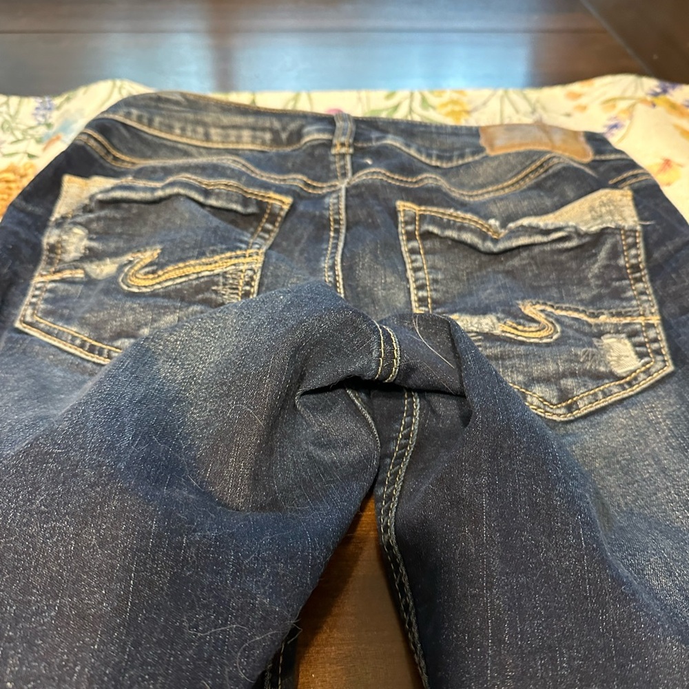 Silver Capris
